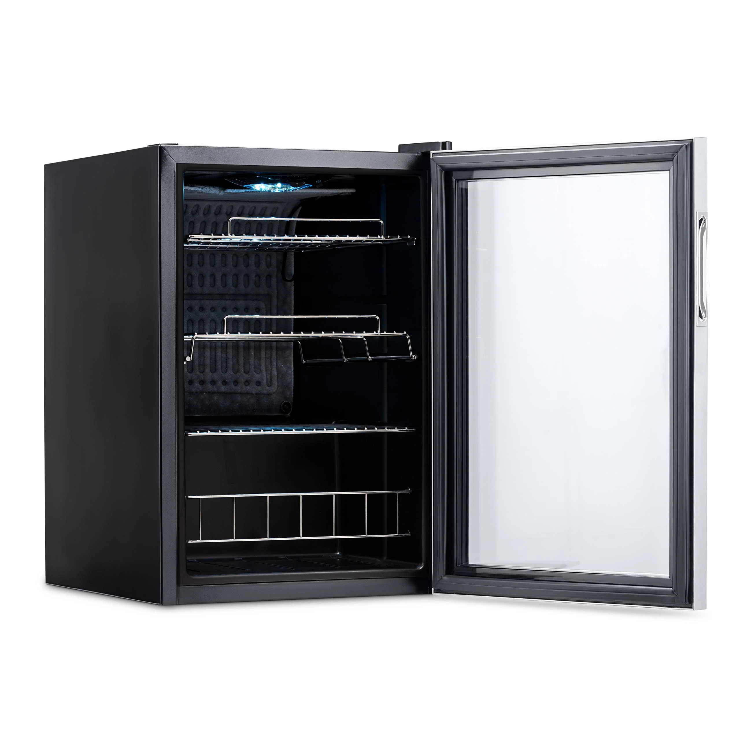 2025 Newair® Refrigerador de Bebidas Independiente de Acero Inoxidable – 90 Latas – 17”