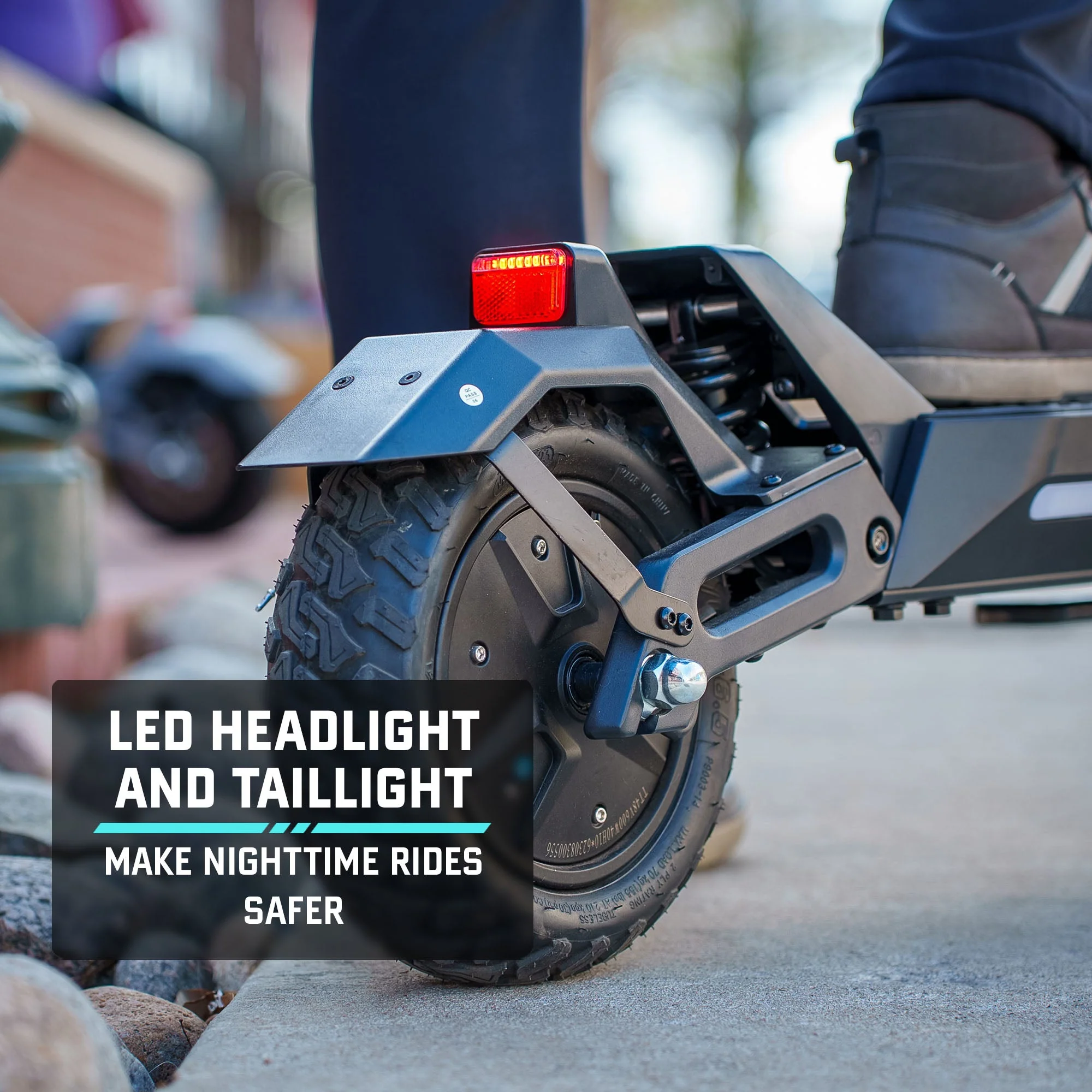 2025 GOTRAX GX1 Patinete Eléctrico de Doble Motor – Patinete Todo Terreno de Alto Rendimiento para Adultos, Velocidad Máxima 64 km/h