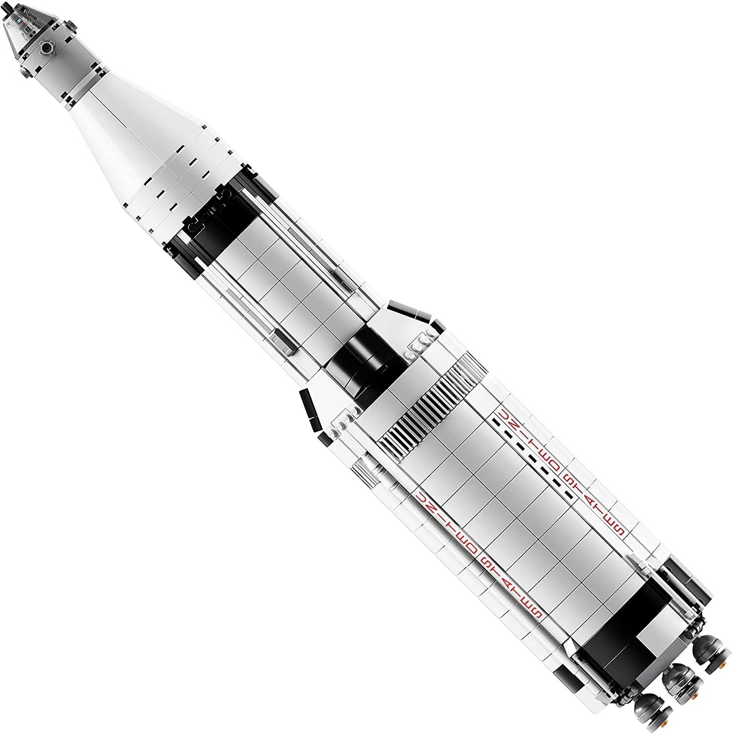 LEGO Ideas NASA Apollo Saturn V 92176 – Modelo de Cohete Espacial para Niños y Adultos, Kit de Construcción Científico (1969 Piezas)