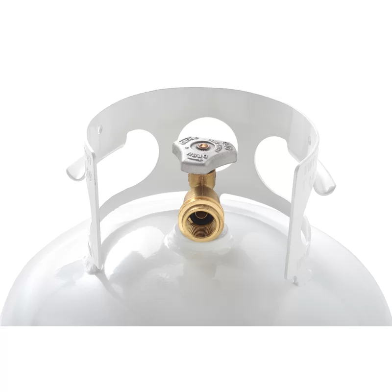 Cilindro de Propano Vacío Flame King YSN401 de 40 lbs con Válvula de Protección contra Sobrecarga