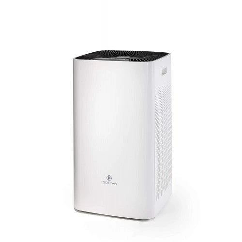 Medify MA-112 | El Único Purificador de Aire con CADR de 950 y Filtro HEPA H13 | Cubre hasta 465 m² cada 12 minutos / 4650 pies² cada hora | Doble Entrada de Aire con 2 Juegos de Filtros para Alergias, Smog, Olores, Humo, Caspa de Mascotas y Polvo