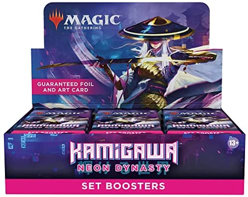 Magic The Gathering Kamigawa: Neon Dynasty – Caja de Sobres de Edición | 30 Sobres (360 Cartas de Magic)