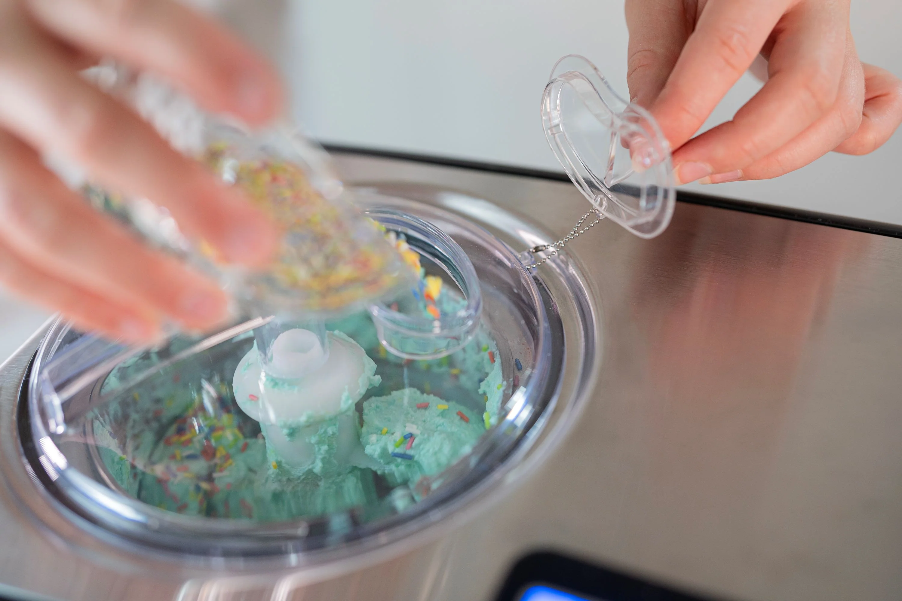 2025 Máquina de hielo Cortina 1,5 L