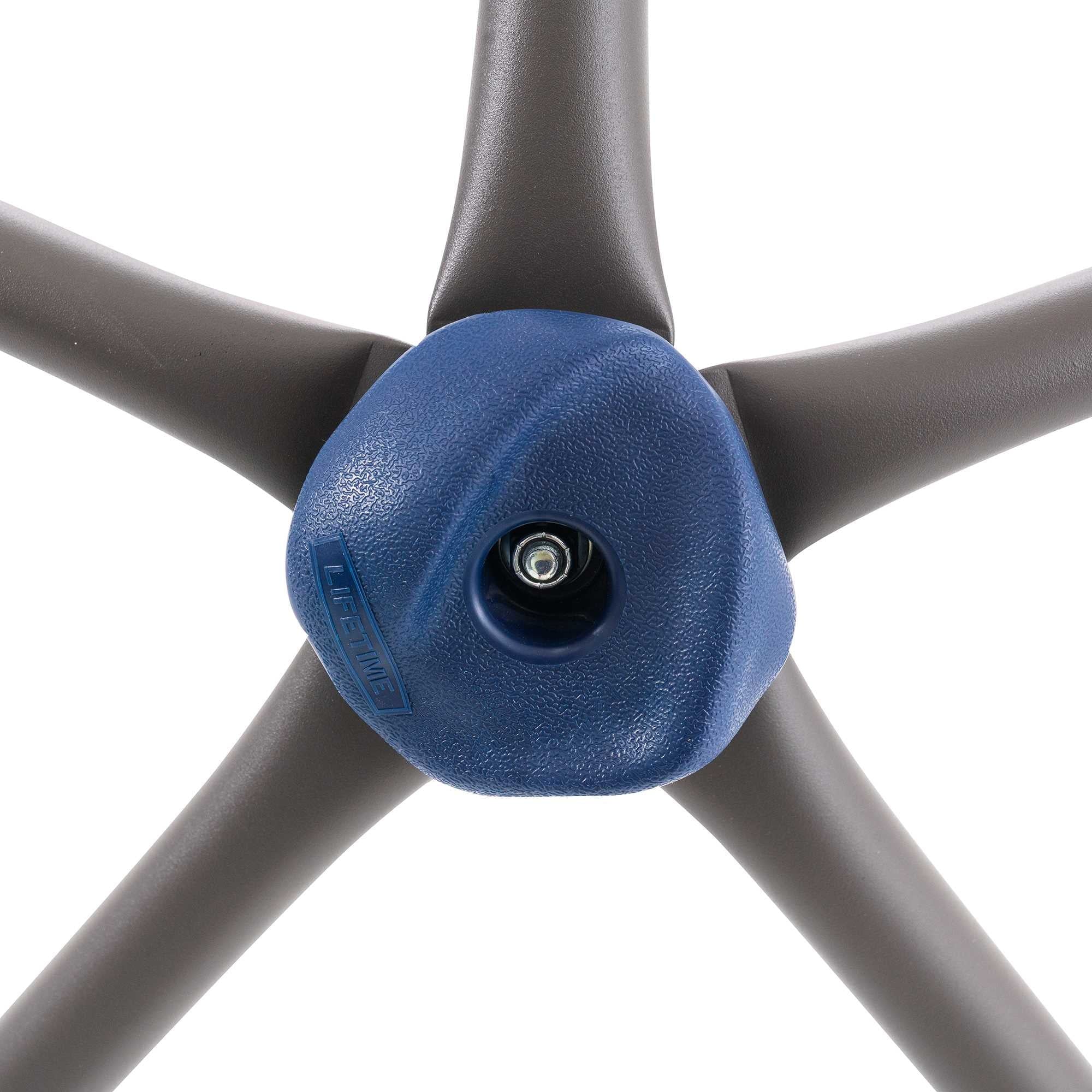 2025 Estructura de Escalada Dome para Niños de Lifetime – 5.5 ft de Alto x 11 ft de Ancho, Berry y Marrón (91088)