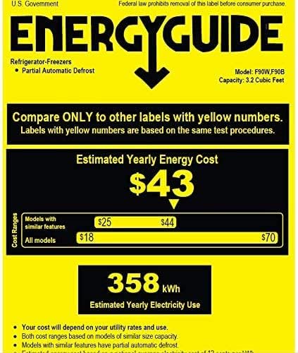 2025 Refrigerador compacto Antarctic Star con congelador separado, mini nevera de doble puerta, estantes ajustables y desmontables, estilo retro de acero inoxidable, para sala/cocina/dormitorio/oficina, 3,2 pies³, verde