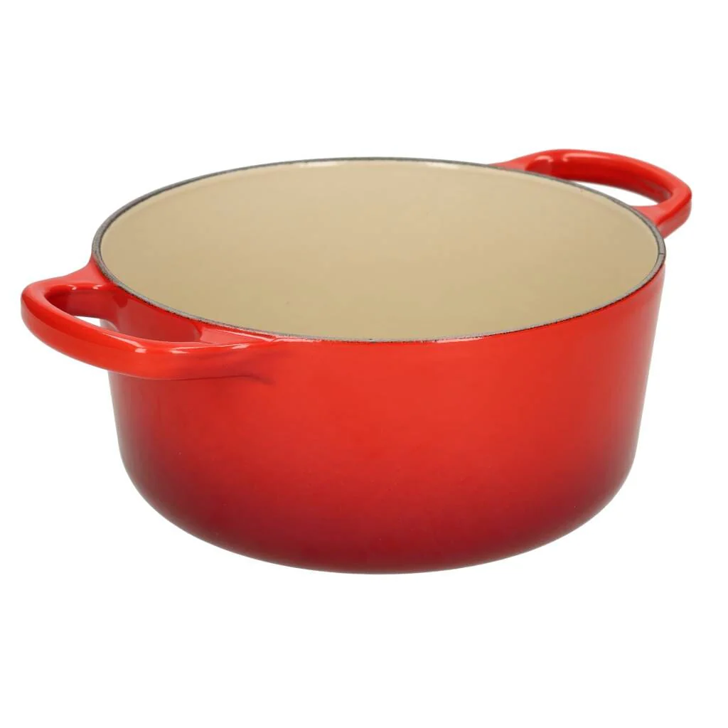 2025 Le Creuset - Sartén para asar / guisar Signature redonda cereza roja 20 cm 2,4 l