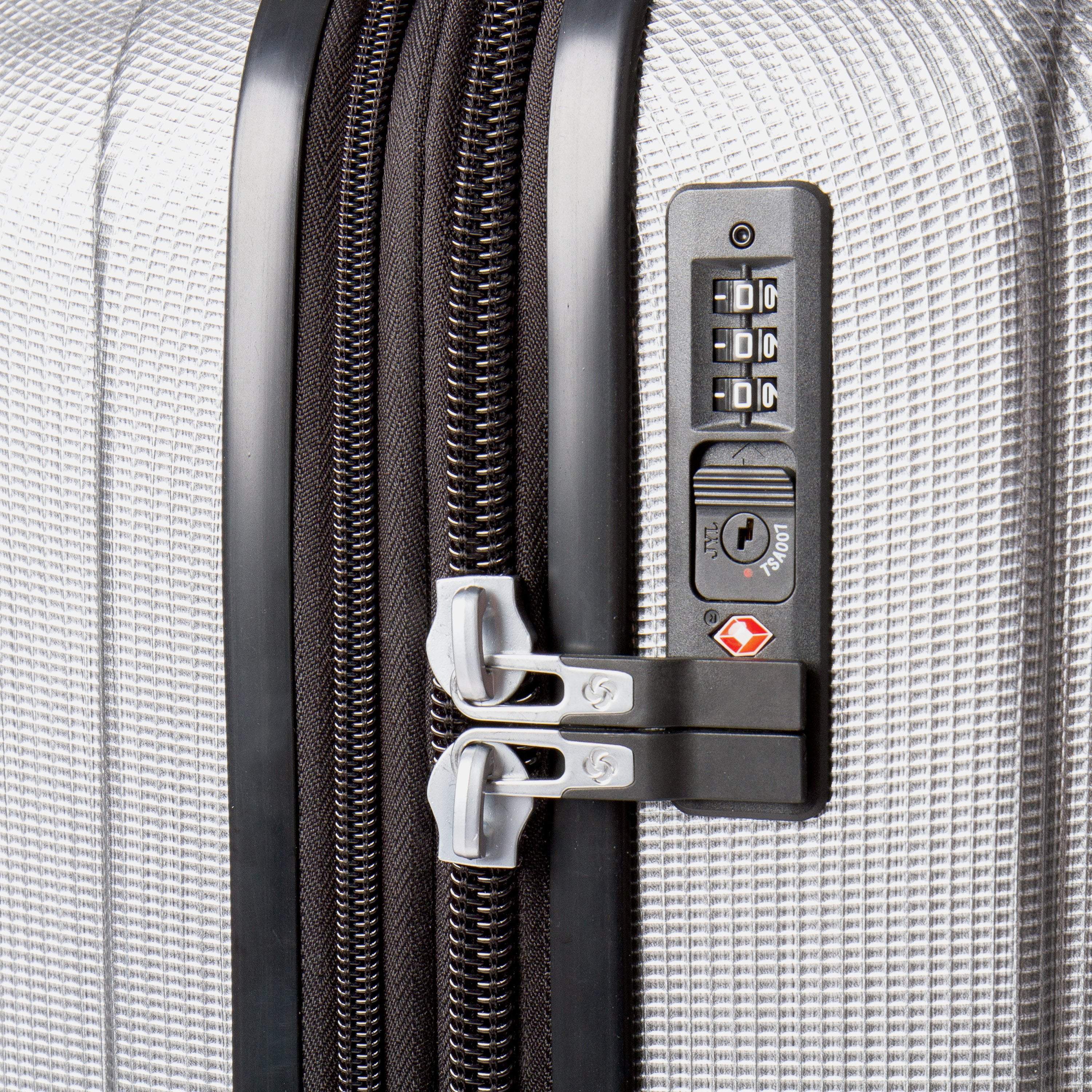 2025 Samsonite Omni 3.0 – Juego de maletas expandibles con ruedas, 2 piezas (Equipaje de mano y Grande)