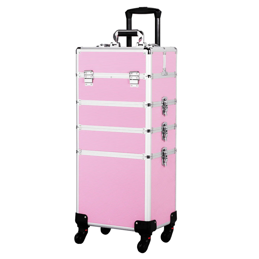 Maleta de Maquillaje Yaheetech 4 en 1 de 80 cm (31,6 pulgadas)