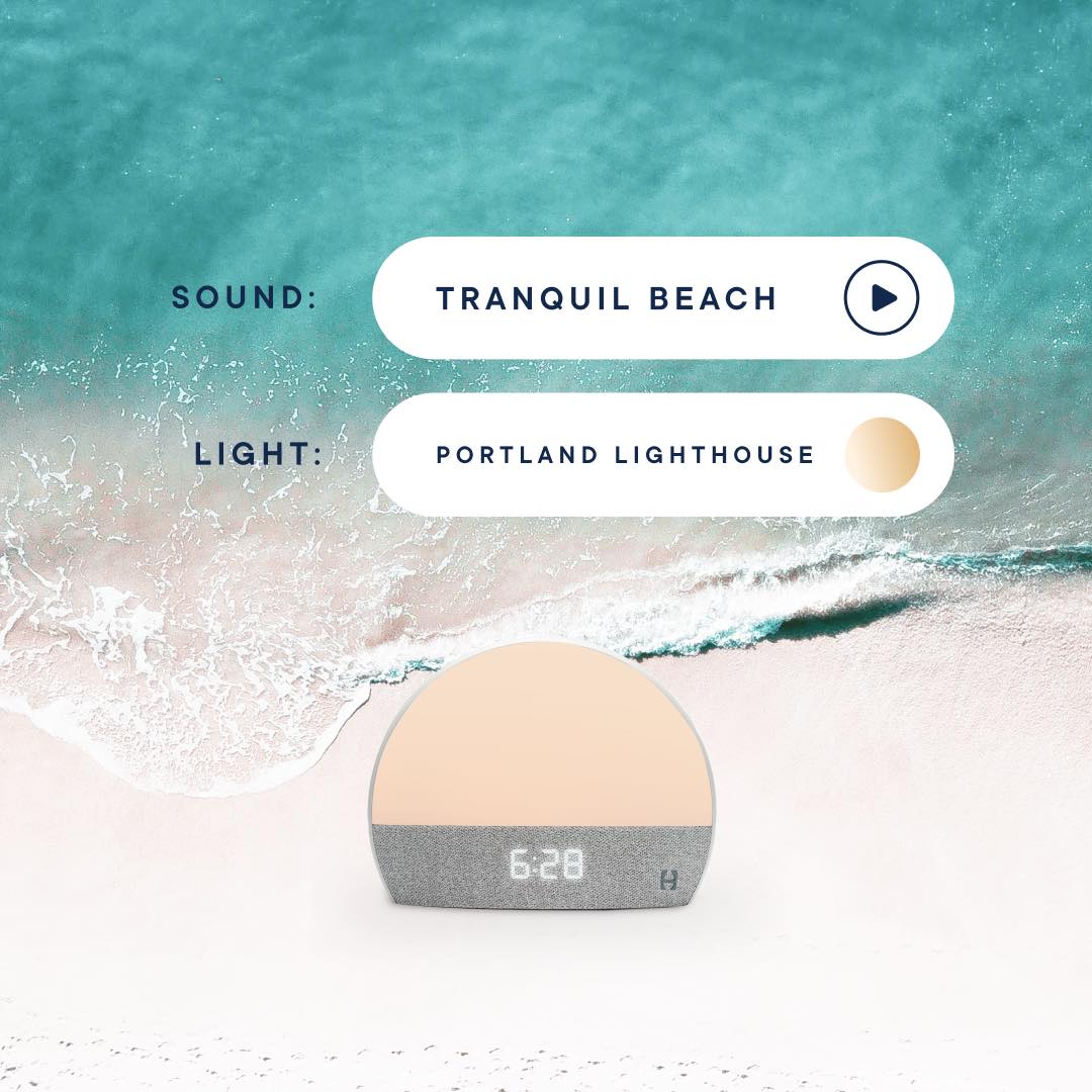2025 Hatch Restore Máquina de Sonidos con Despertador de Luz Inteligente Simulación Amanecer