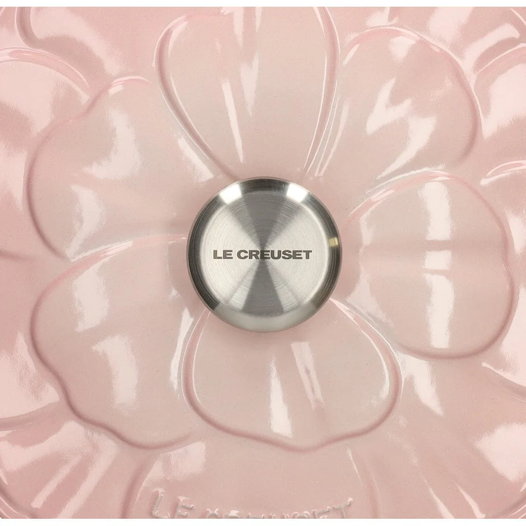 2025 Le Creuset - Cacerola Campagnard Signature Blossom 26 cm Rosa Concha