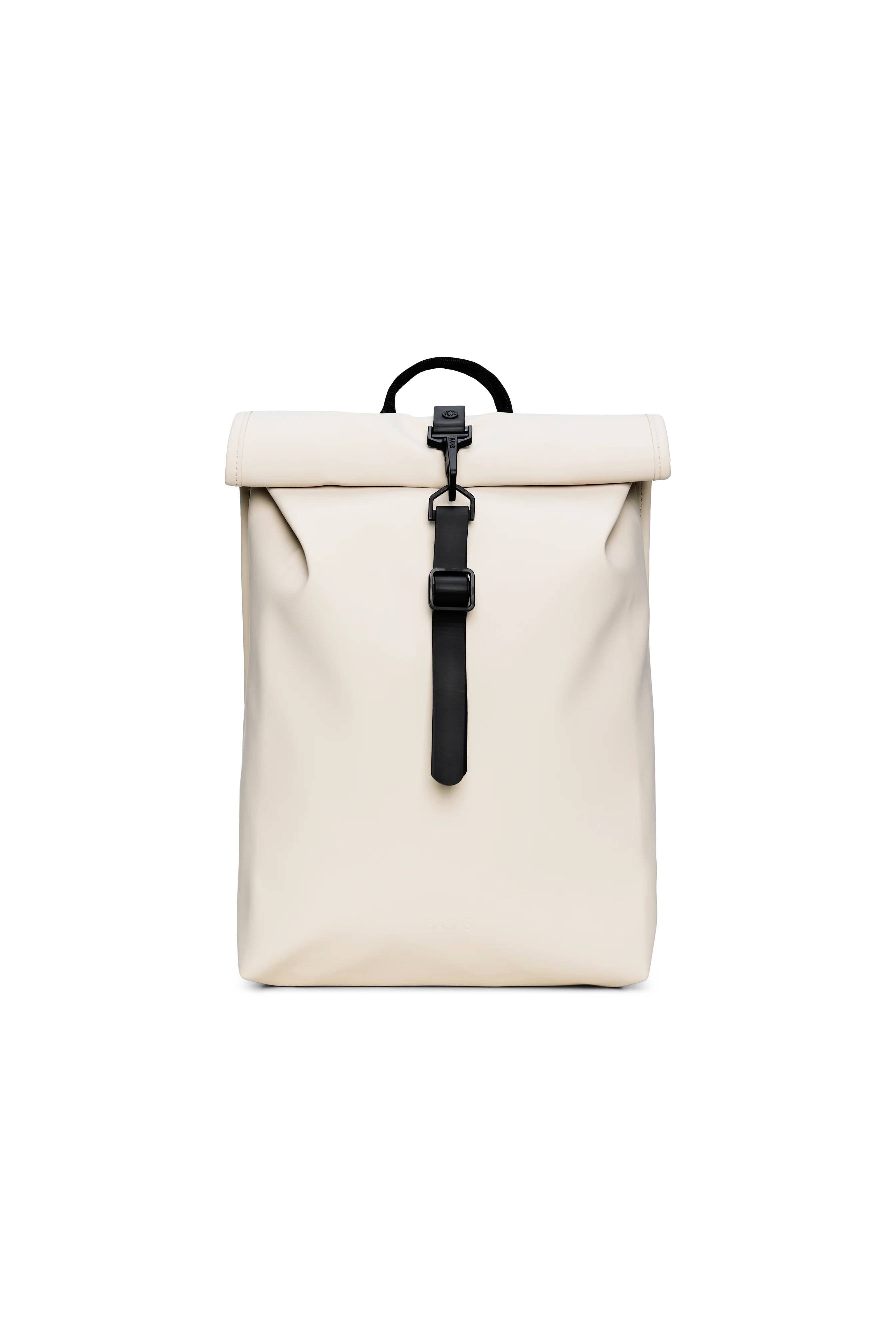 2025 Rolltop Rucksack Mini – Mochila Urbana Compacta e Impermeable con Cierre de Mosquetón – Tejido PU – Ideal para Desplazamientos Diarios