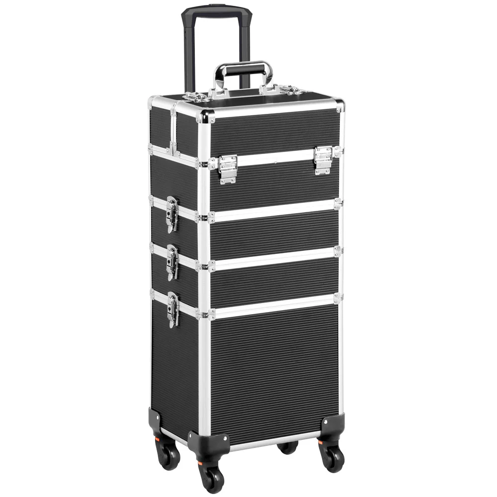 Maleta de Maquillaje Yaheetech 4 en 1 de 80 cm (31,6 pulgadas)