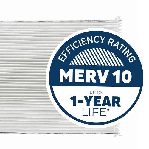 Filtro de Reemplazo Aprilaire 401 para Purificador de Aire de Toda la Casa Aprilaire Modelo: 2400, Space Gard 2400, MERV 10 (Paquete de 10)