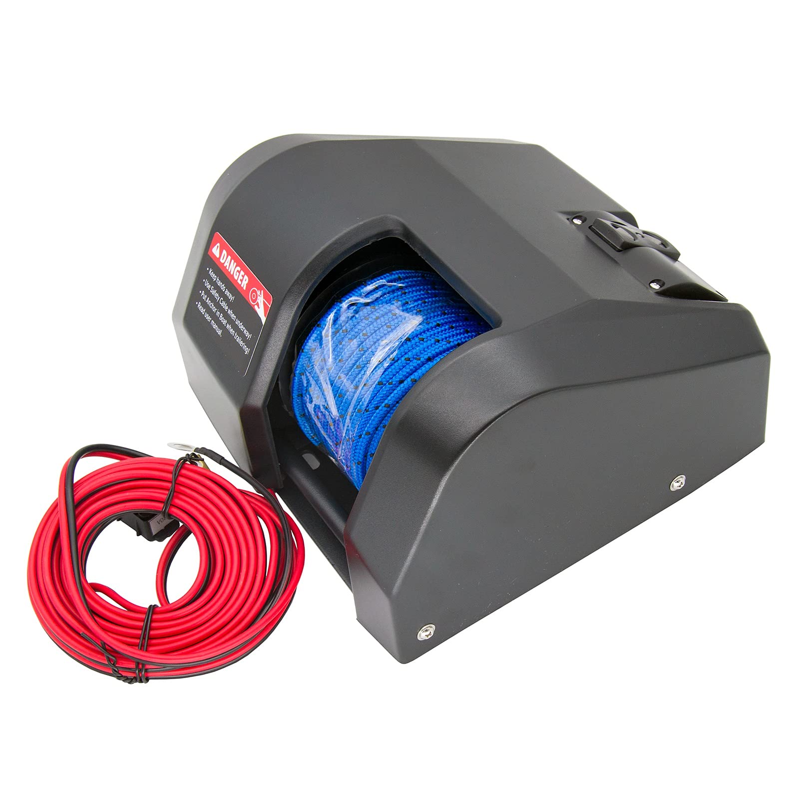 Molinete Eléctrico para Agua Salada con Control Inalámbrico