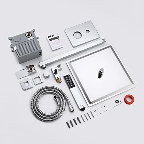 Sistema de Ducha KES con Cabezal de Ducha de Lluvia de 12 Pulgadas