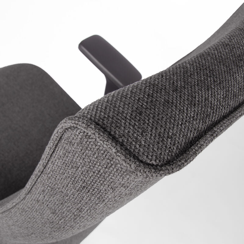 2025 Silla de Oficina Ergonómica lento Genesis | Reposabrazos | Asiento Deslizante | Soporte Lumbar | Tapizado de Lana