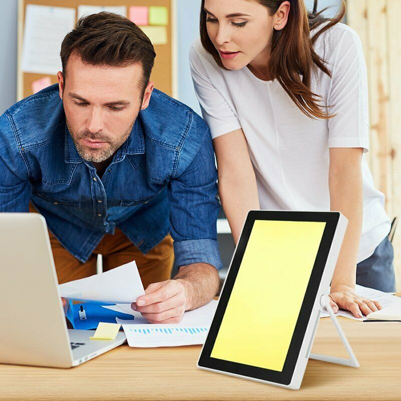 Caja de Lámpara de Terapia de Luz Premium para Trastorno Afectivo Estacional (Lámpara de Luz Solar para la Depresión)