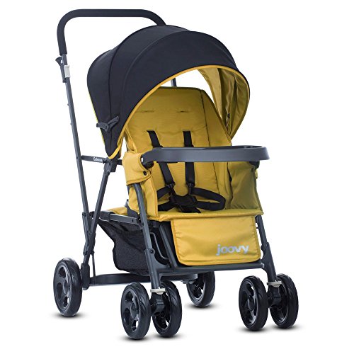 2025 Silla de Paseo Joovy Caboose Graphite Appletree – Cochecito Doble Compacto y Versátil