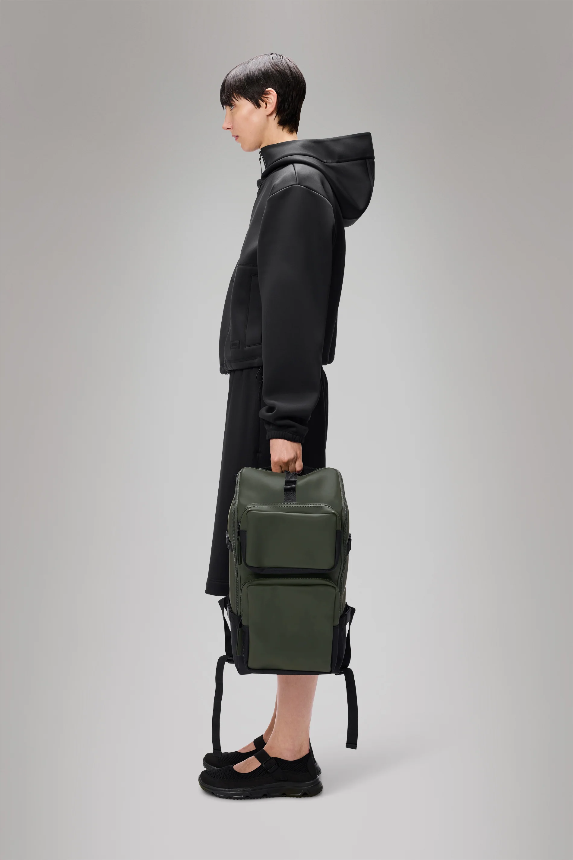 2025 Mochila Trail Cargo – Mochila Versátil y Resistente con Compartimento para Portátil de 13