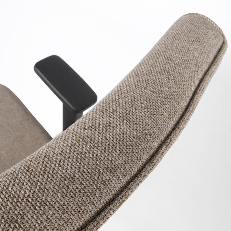 2025 Silla de Oficina Ergonómica lento Genesis | Reposabrazos | Asiento Deslizante | Soporte Lumbar | Tapizado de Lana