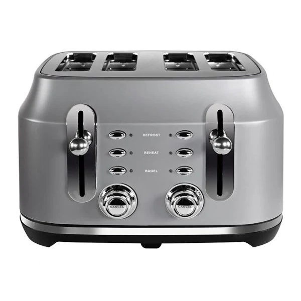 2025 Tostadora clásica Rangemaster RMCL4S201GY para 4 rebanadas – Gris