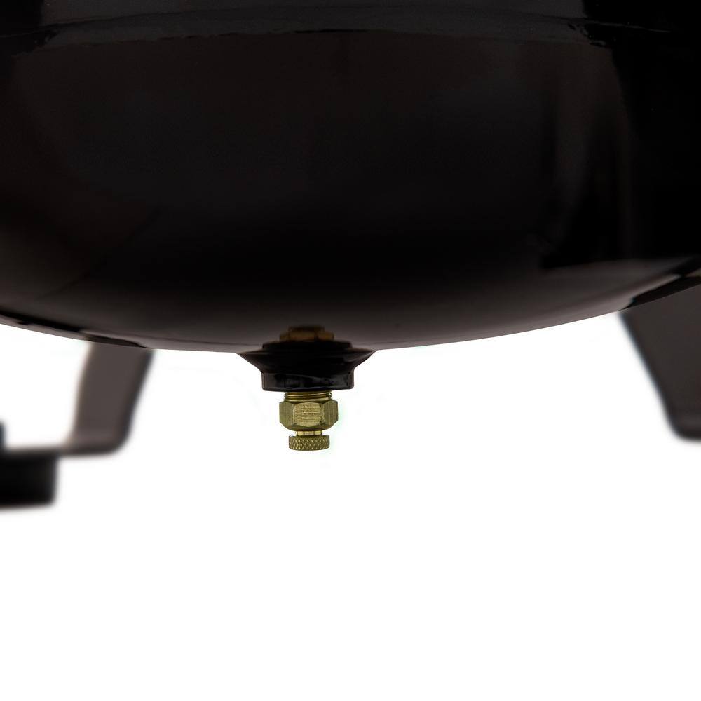 2025 Compresor de aire eléctrico portátil vertical Husky 20 galones, 200 PSI, sin aceite – Modelo C202H