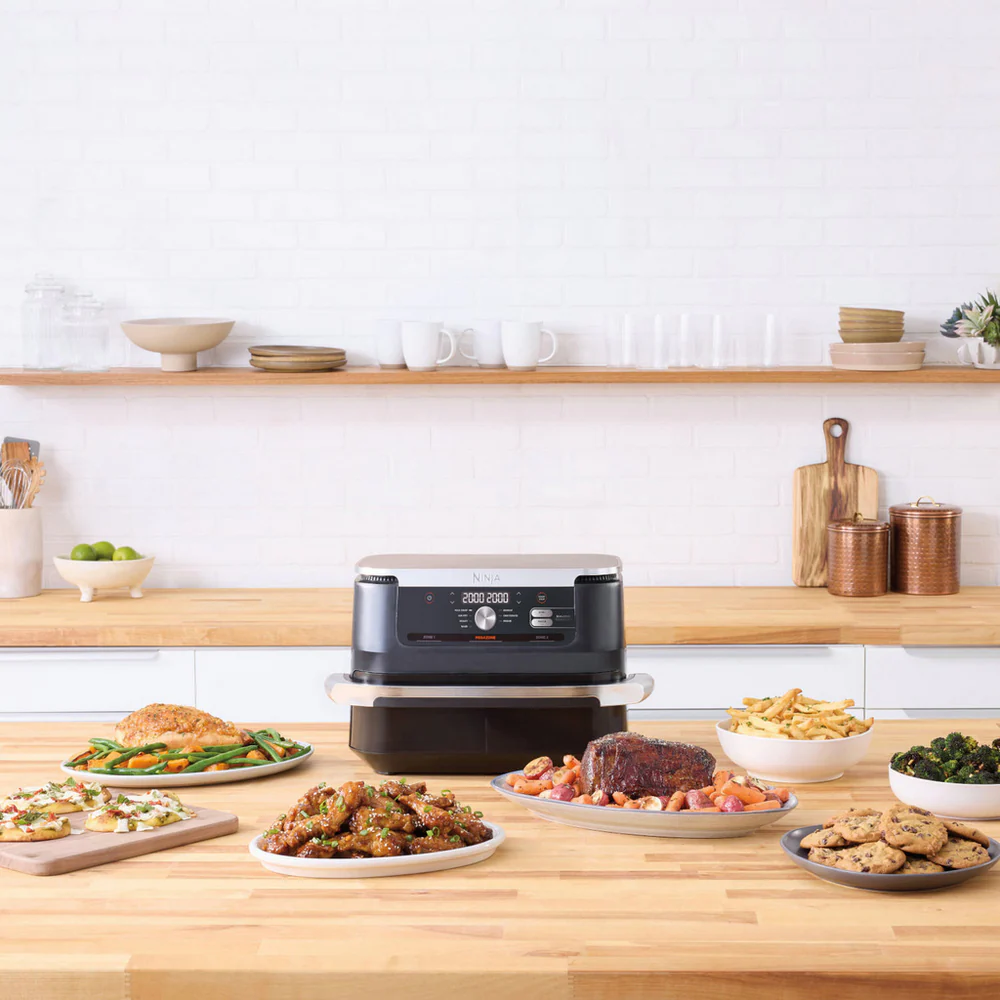 2025 Freidora de Aire Caliente Ninja Foodi FlexDrawer AF500UK 10,4L - Negro – Liquidación