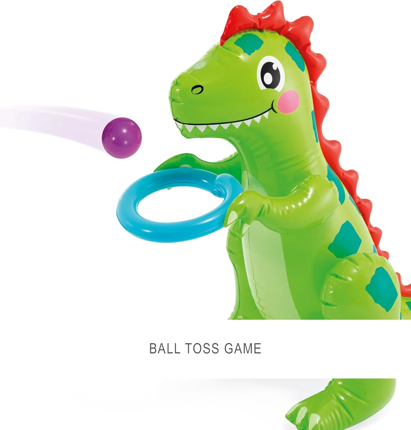 Intex Área de Juego Inflable Jungle Adventure – Piscina con Tobogán y Juegos de Agua para Niños