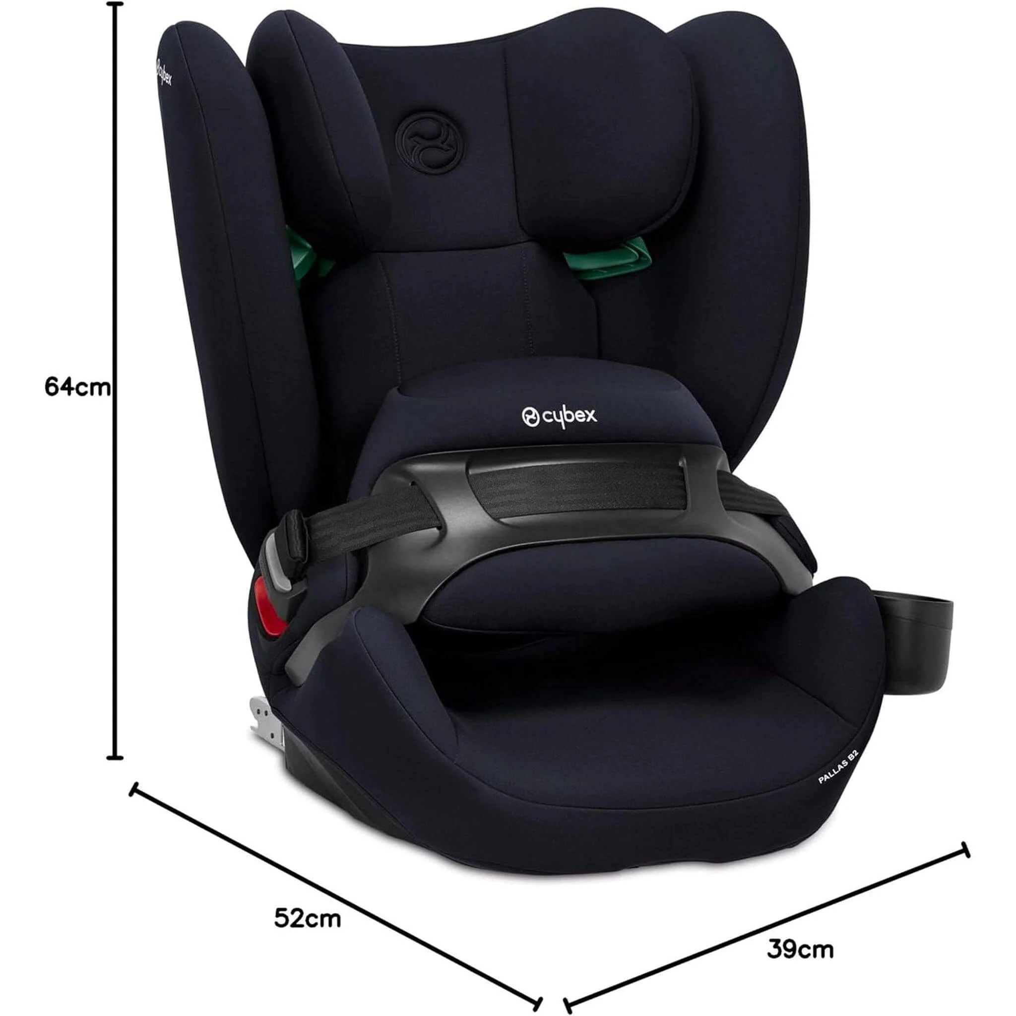2025 Asiento Auto CYBEX Silver Pallas B2 i-Size ISOFIX Azul Luna-Azul Marino