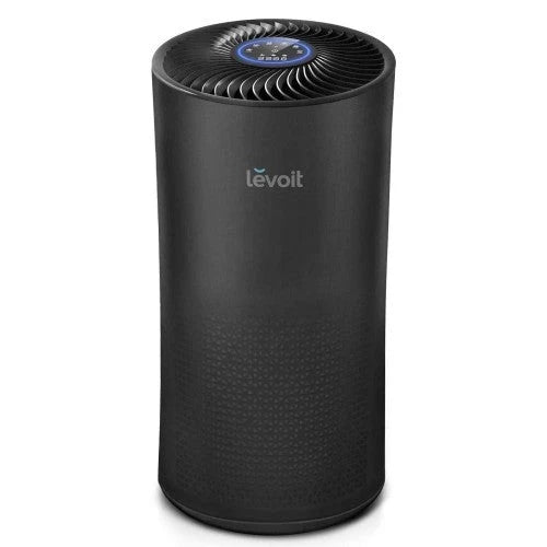 Purificador de Aire LEVOIT para Habitaciones Grandes en Casa con Filtro HEPA Verdadero, para Alergias y Mascotas, Purificador para Moho, Polen, Polvo, Eliminador Silencioso de Olores para Dormitorio, Sensor Inteligente, LV-H133 Negro