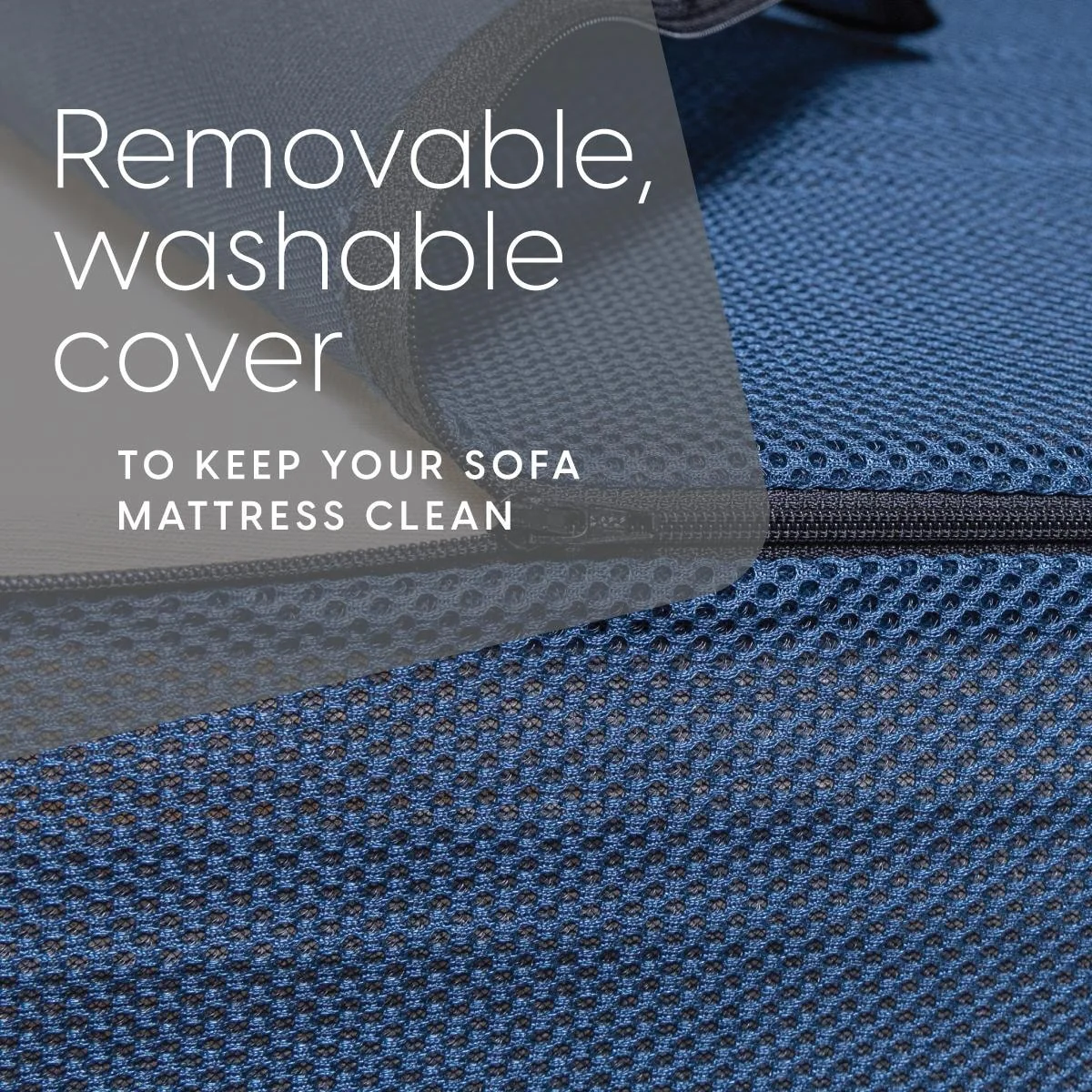 Colchón Plegable Milliard Tri-Fold de Espuma y Sofá Cama para Invitados (Individual)