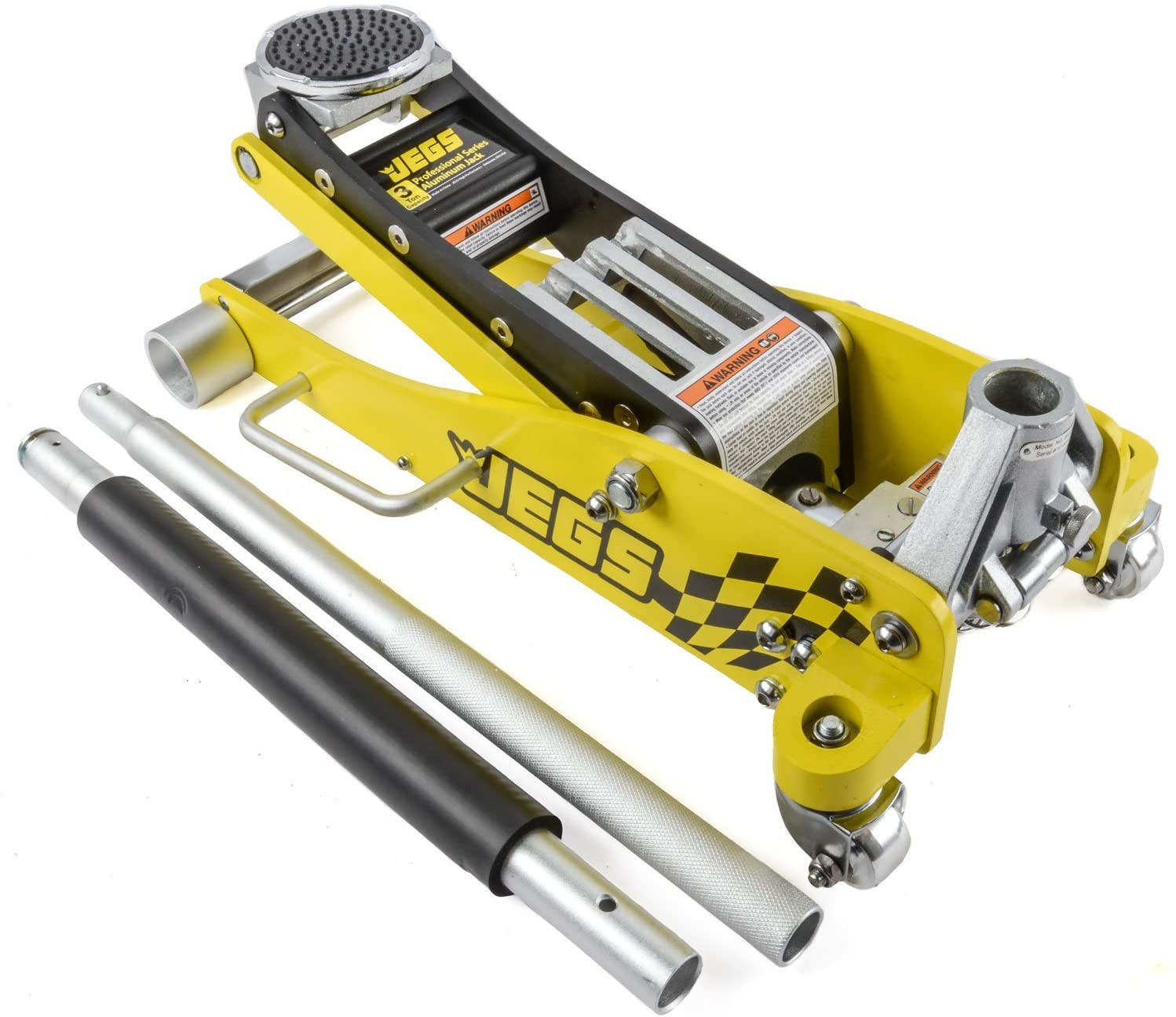 80077 Gato de Piso Profesional de Perfil Bajo de Aluminio de 3 Toneladas