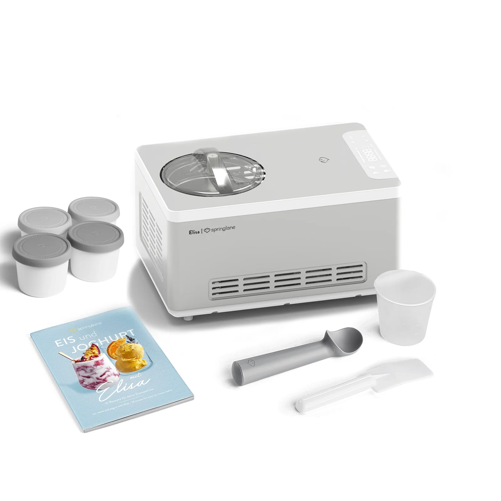 2025 Heladera Elisa 2,0 litros – Negra o Plateada