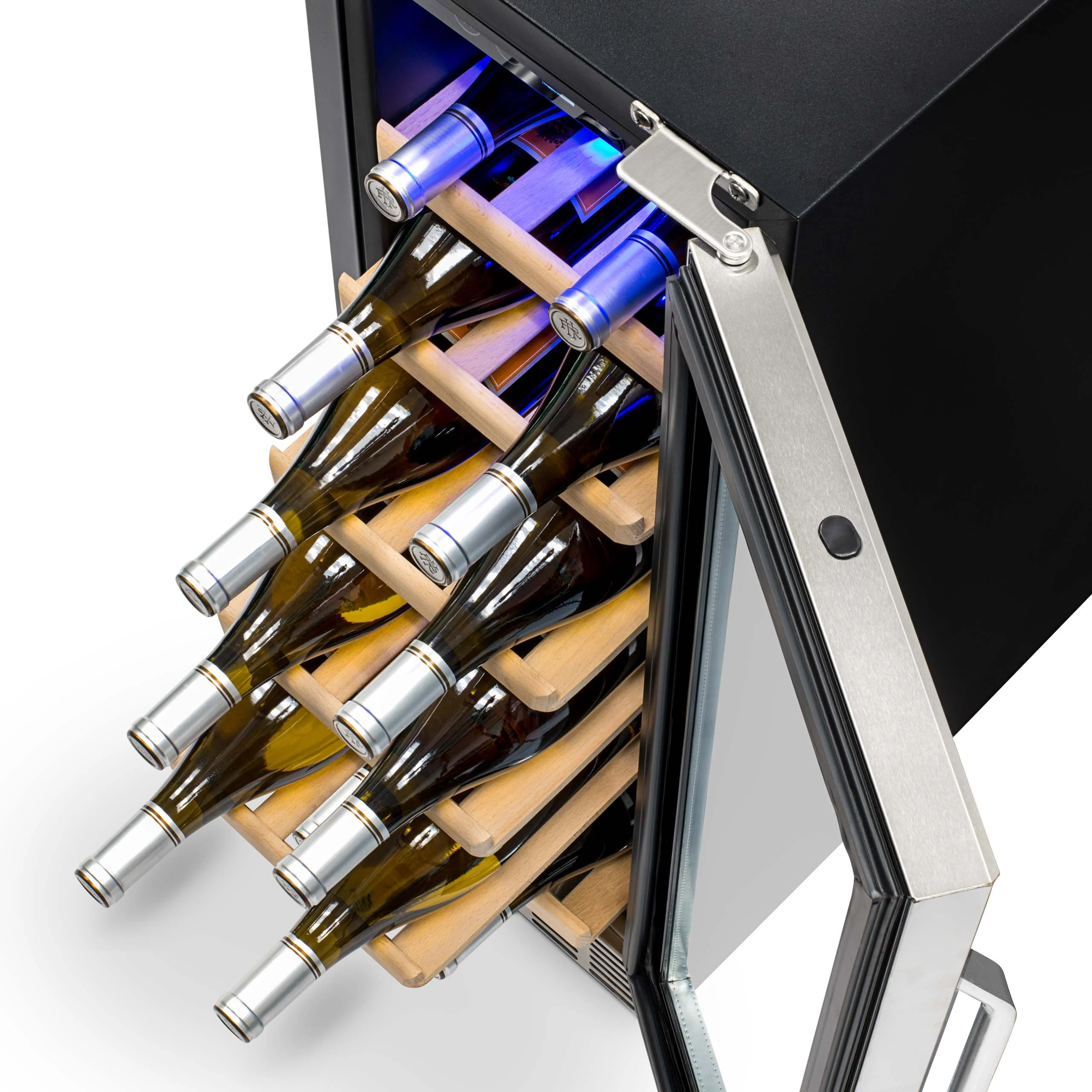 2025 Refrigerador de Vinos Empotrable Newair – Acero Inoxidable