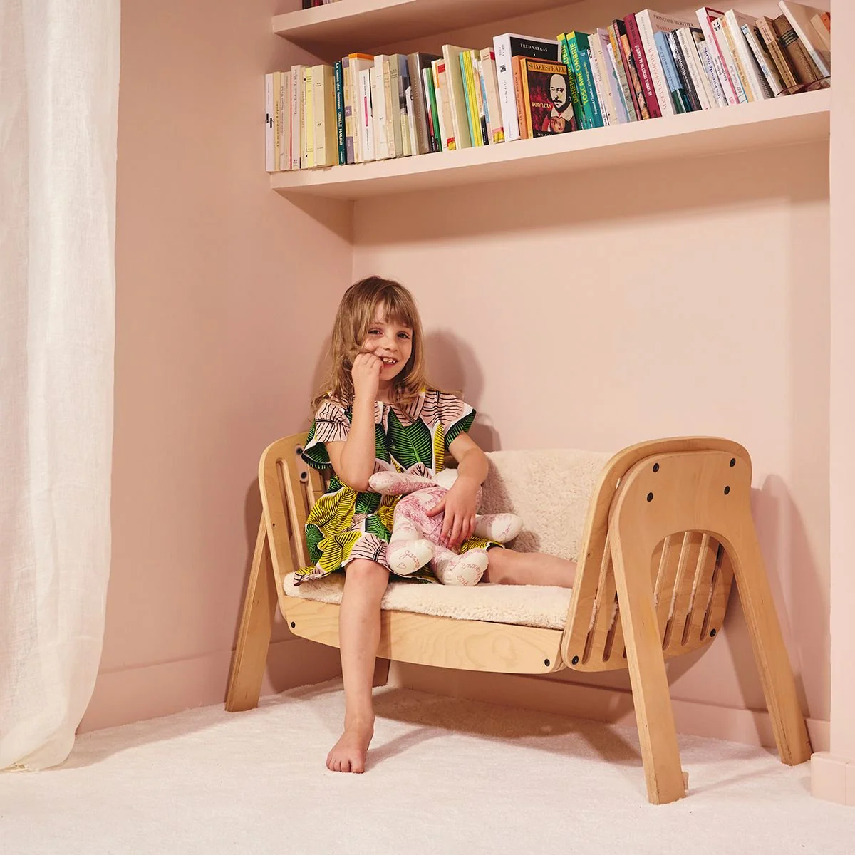 2025 Cama colecho « KODO » con kit de transformación en banco incluido