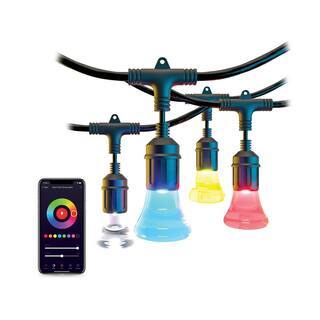 Guirnalda Luminosa Inteligente Atomi Smart WiFi Color – 7,3 m, Compatible con Alexa/Google, LED Impermeables