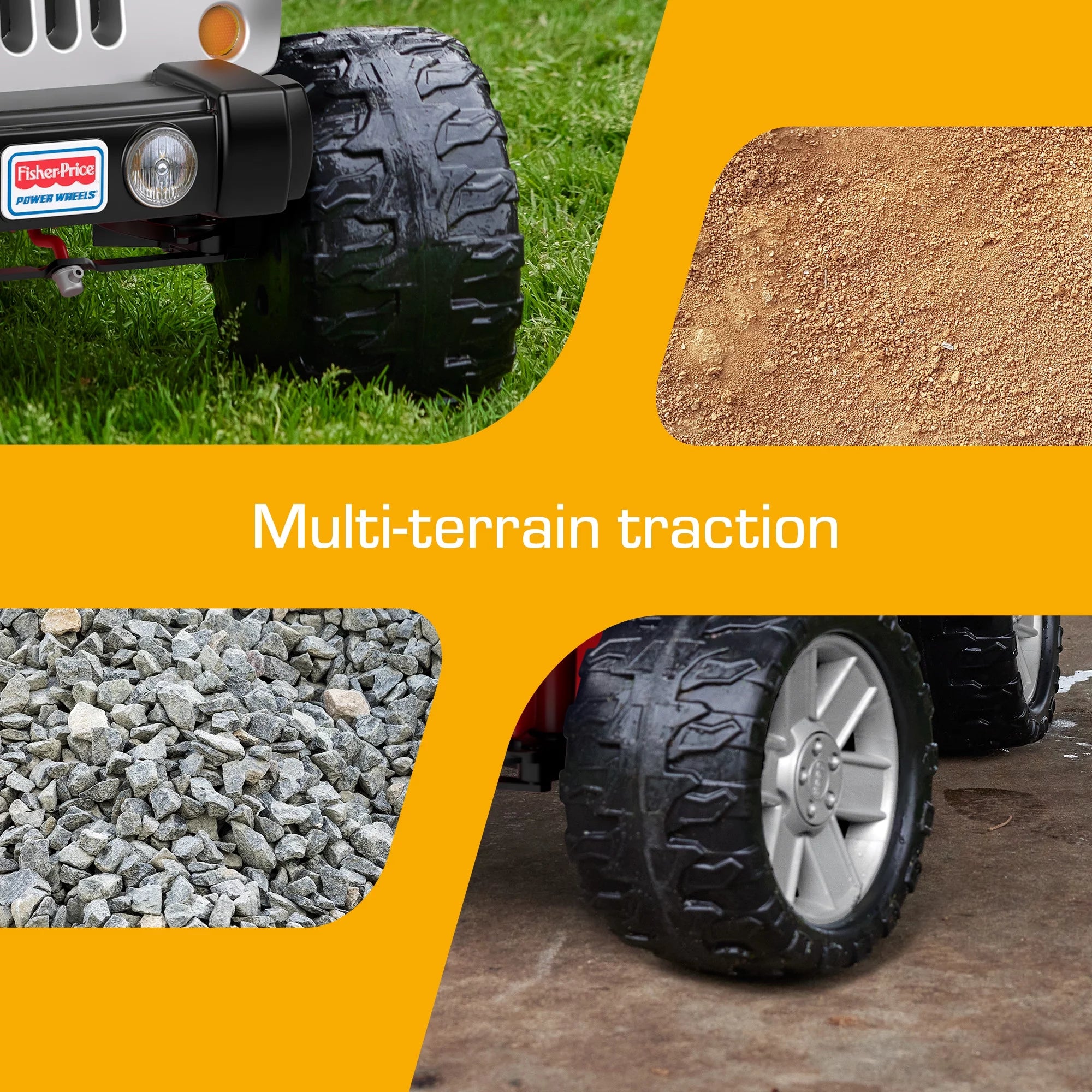 2025 Power Wheels Jeep Wrangler, Ride-on a batería de 12 V, Velocidad máxima: 5 mph