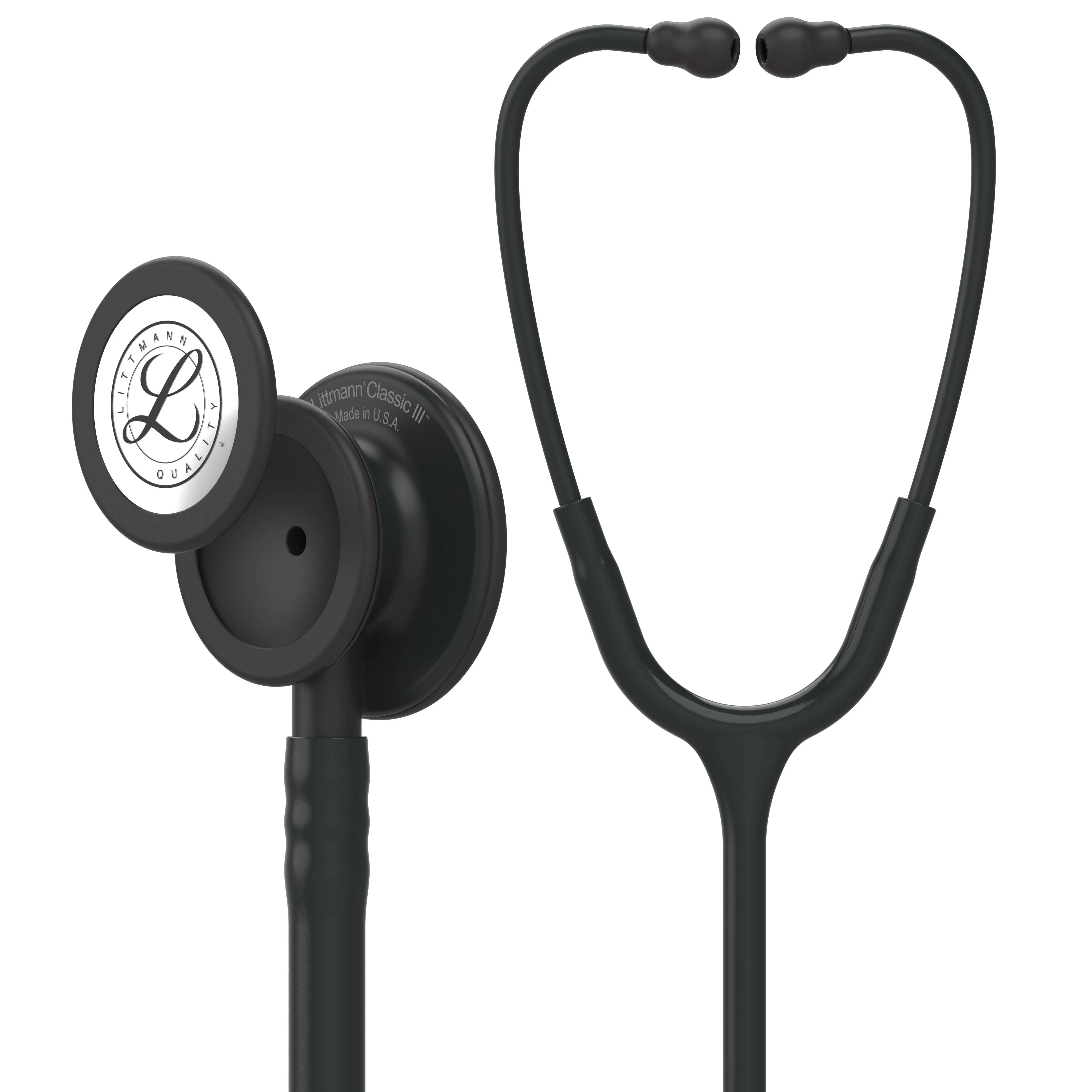 2025 Estetoscopio de Monitoreo Littmann Classic III: Todo Negro 5803
