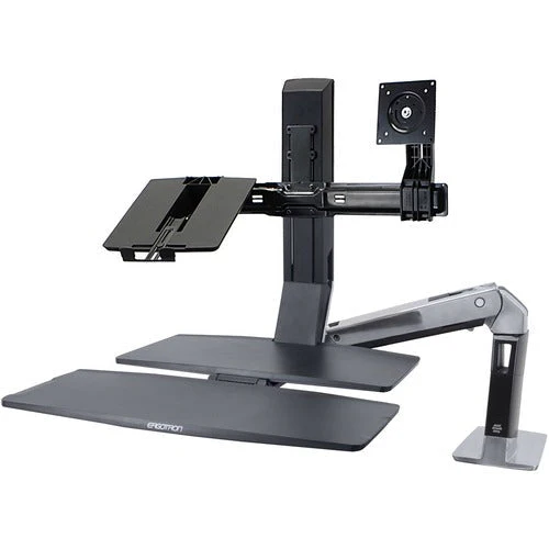 Kit de Conversión Ergotron WorkFit – De Doble Pantalla a Pantalla LCD y Portátil