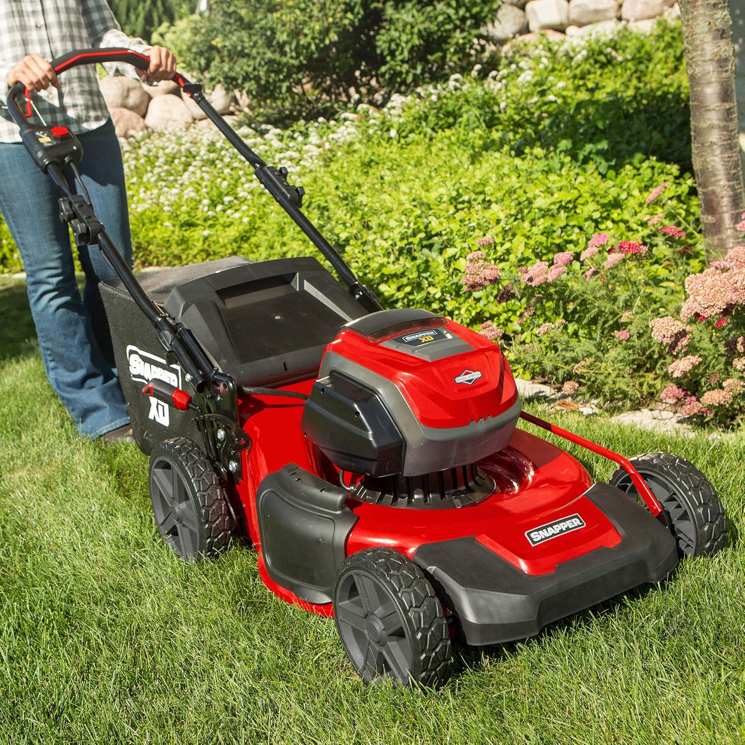 2025 Snapper XD 82V MAX Cortadora de Césped Eléctrica a Batería de 21