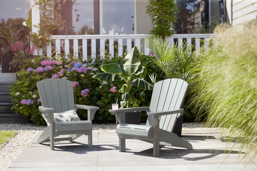 2025 PREVENTA: SEPTIEMBRE – Silla Adirondack Keter Alpine – Gris