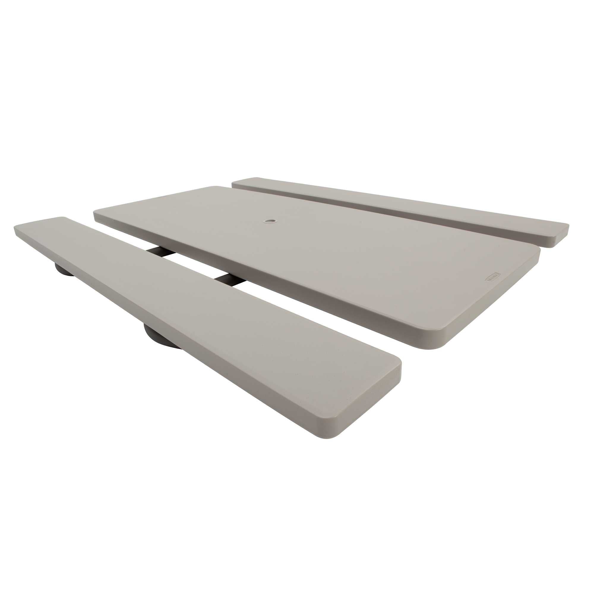 Lifetime Mesa de Picnic Plegable de 6 Pies, Color Yeso (Putty), 22119