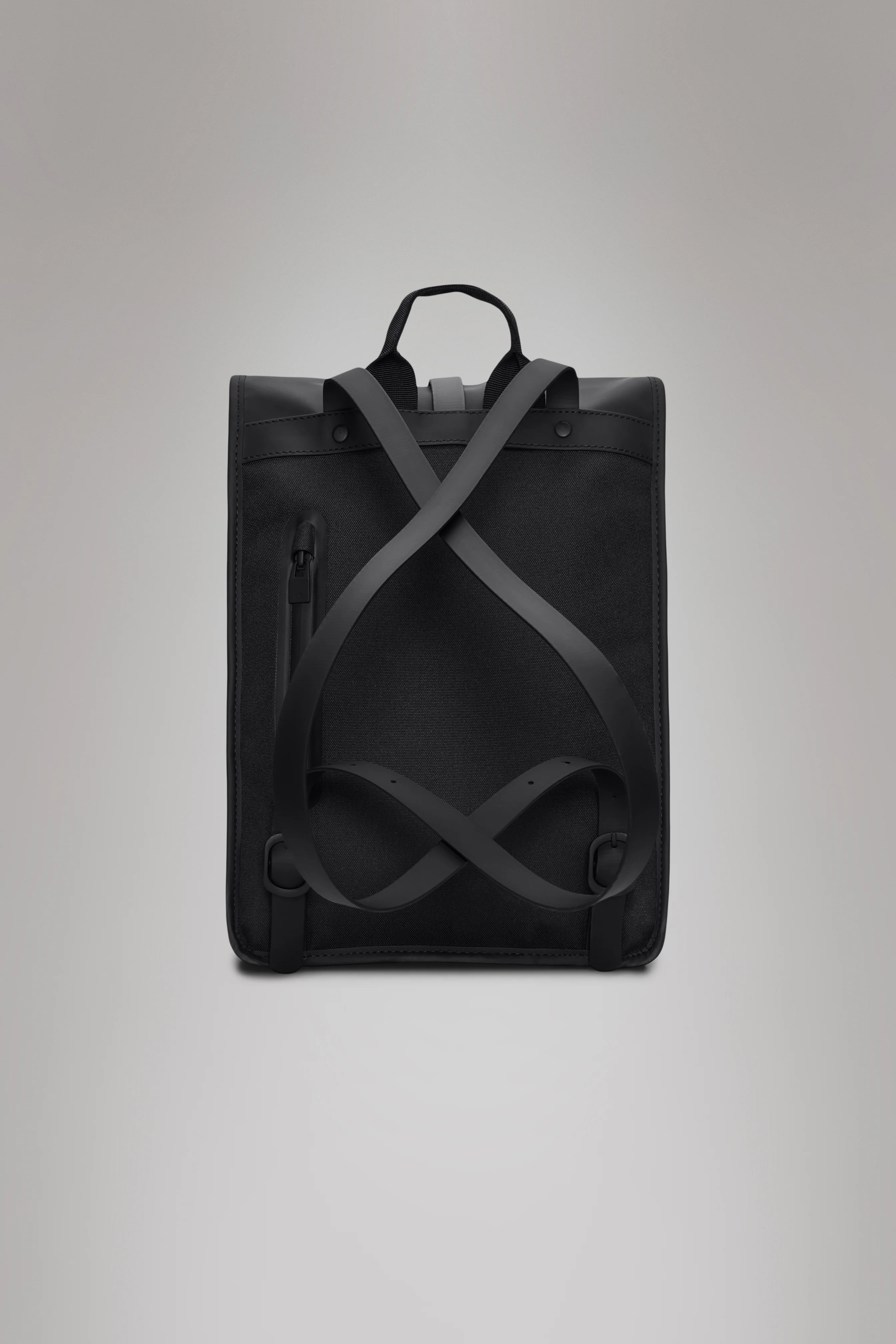 2025 Rolltop Rucksack Mini – Mochila Urbana Compacta e Impermeable con Cierre de Mosquetón – Tejido PU – Ideal para Desplazamientos Diarios