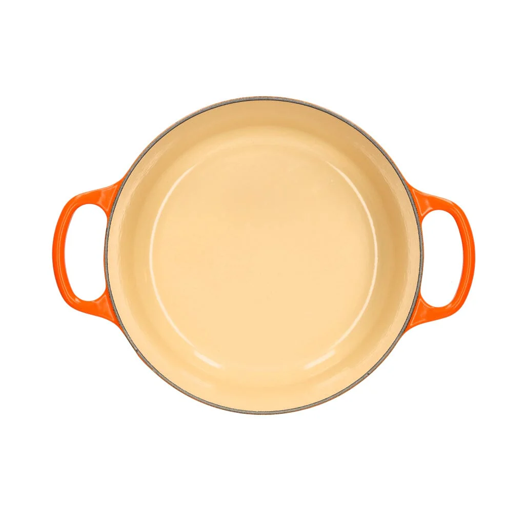 2025 Le Creuset - Cacerola / Cocotte Signature redonda Naranja Rojo 24 cm 4,2 l