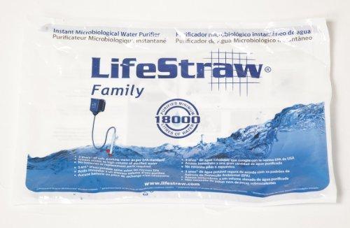 LifeStraw Family 1.0 Purificador de Agua Portátil de Gravedad para Preparación de Emergencias y Camping