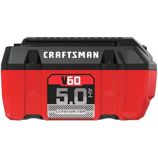 Batería CRAFTSMAN V60, 5.0 Ah de ion de litio (CMCB6050)