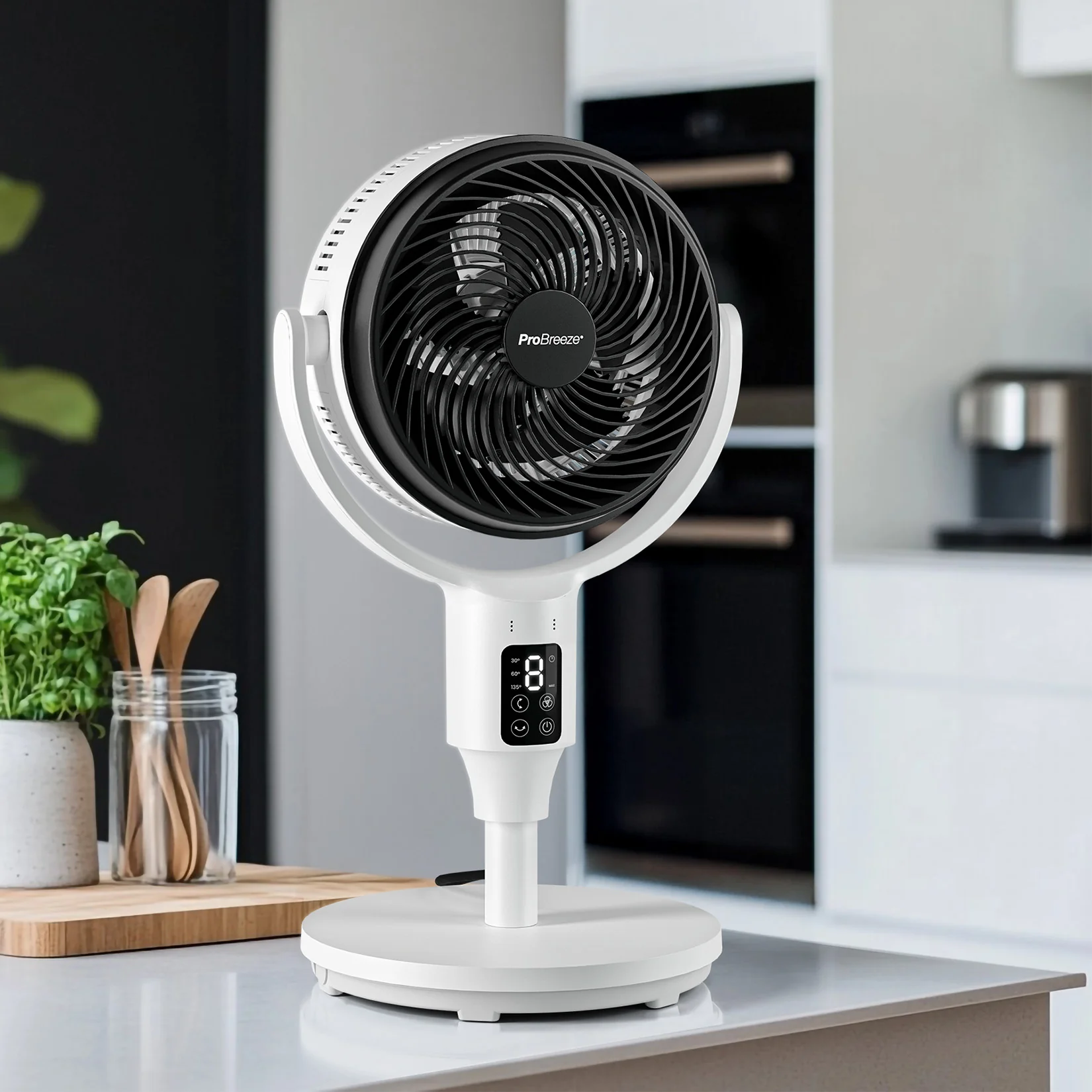 Ventilador de pie híbrido AirFlo™ 43