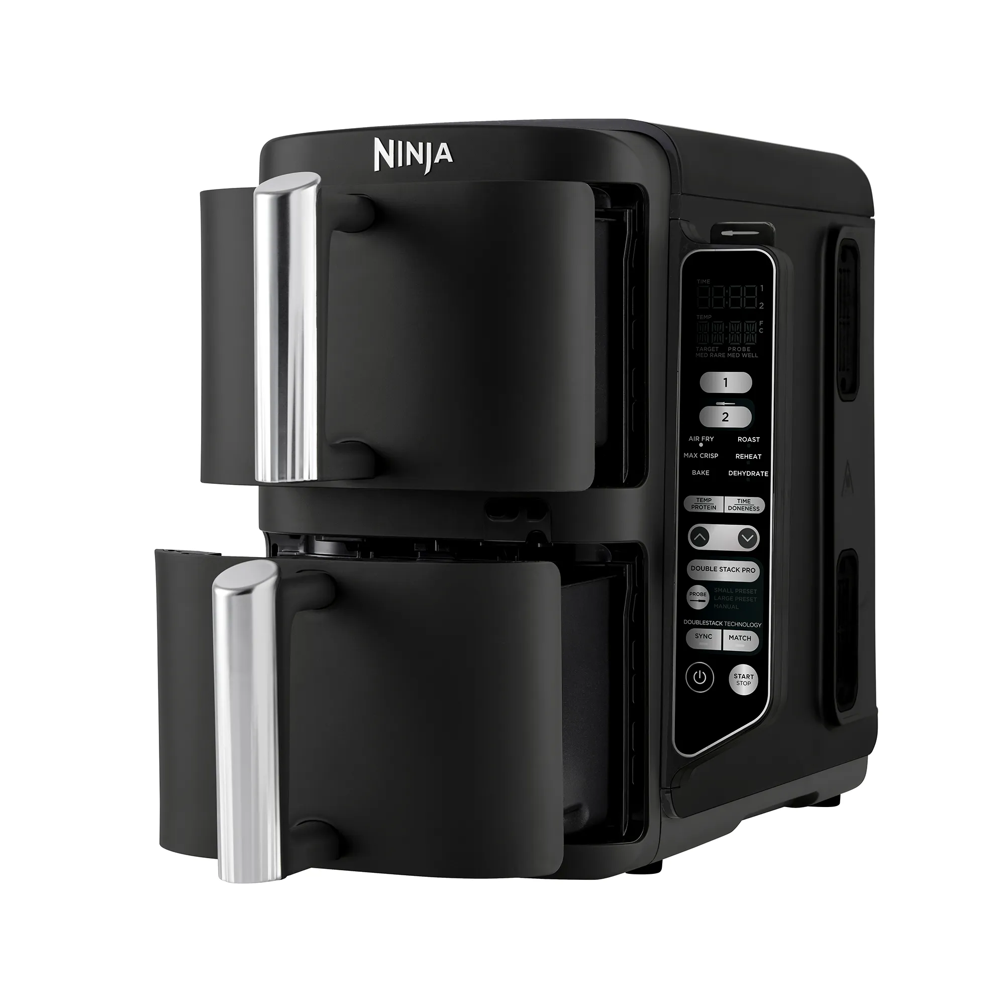 2025 Freidora de aire Ninja® DoubleStack™ XXXL Smart 9,5 L con 2 cajones