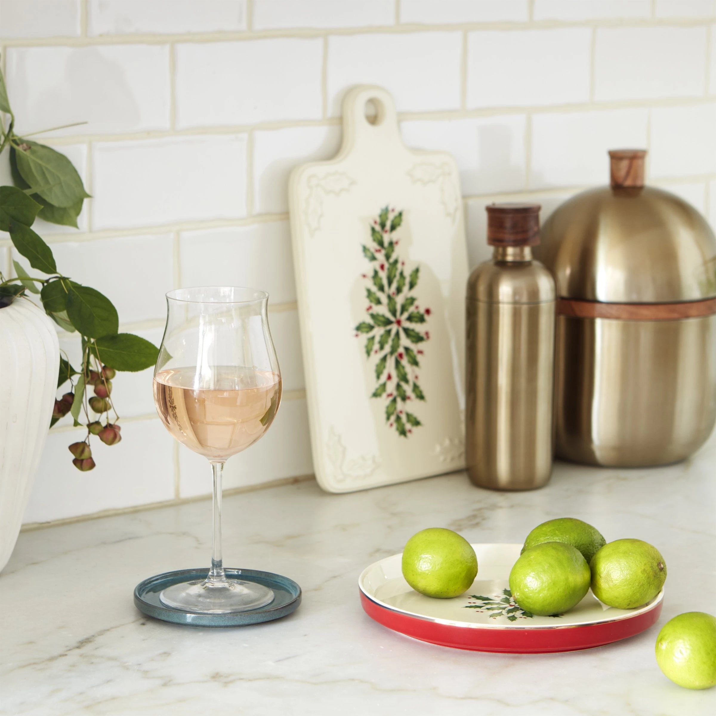 Set de Vajilla Anidada Luna para las Fiestas