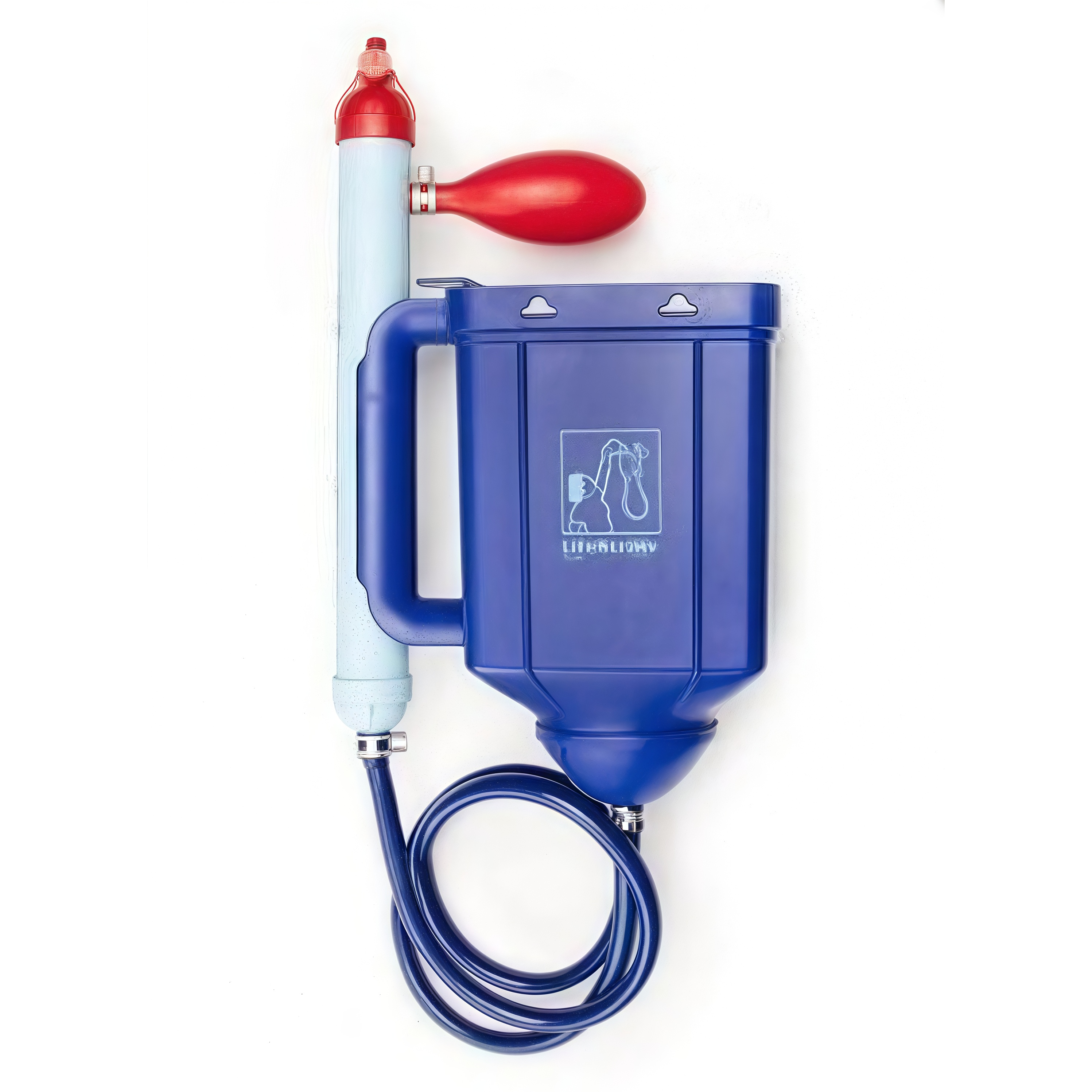 LifeStraw Family 1.0 Purificador de Agua Portátil de Gravedad para Preparación de Emergencias y Camping